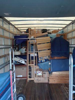 Almost filled the whole truck!