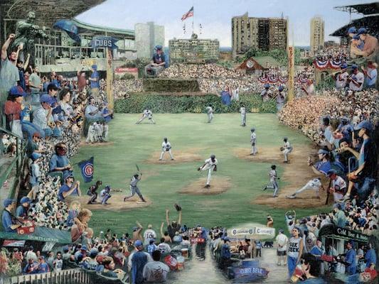 Chicago Cubs Art