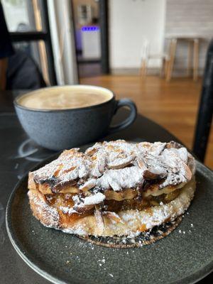 Apple turnover and Americano