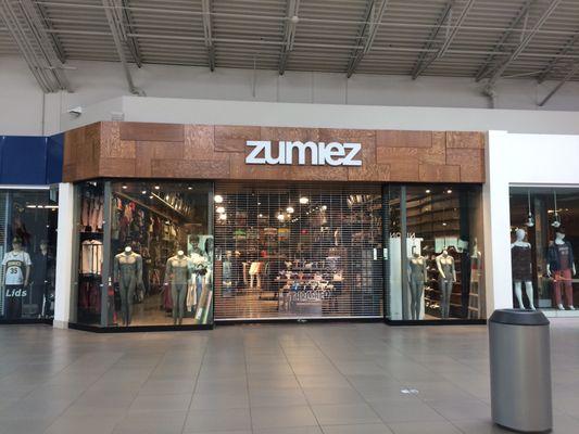 New Zumiez location, Suite 1121, February 2017.