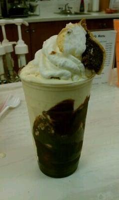 Chocolate pie shake