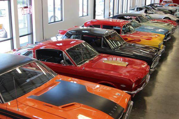 We have a huge selection of Classic and Muscle Cars from the 1960's and 1970's