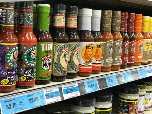 Hot sauces I've never seen before