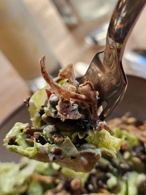 Close-up of the Wedge Salad.