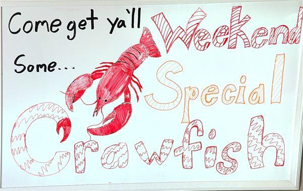 THAT'S RIGHT!!!! Come to Stone Age on the weekends and enjoy our delicious crawfish!! #KoreanBBQ #AllYouCanEat #HotPot #WhyNotBoth