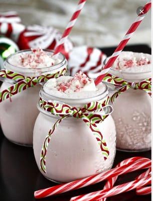 Candy cane shakes