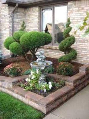 Retaining wall FRONT of house