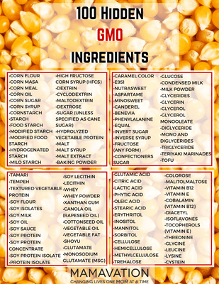 Super1 sells food made with GMO/transgenic ingredients in the "Natural & Organic" department. Hidden GMO Ingredients: 100 to lookout for...