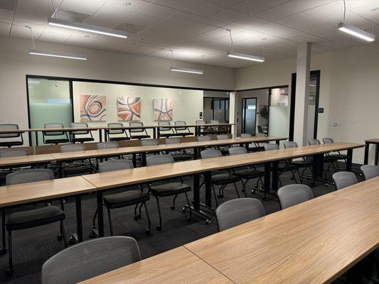 Classroom Configuration - front view