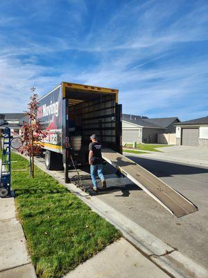 Loading up for a local move!