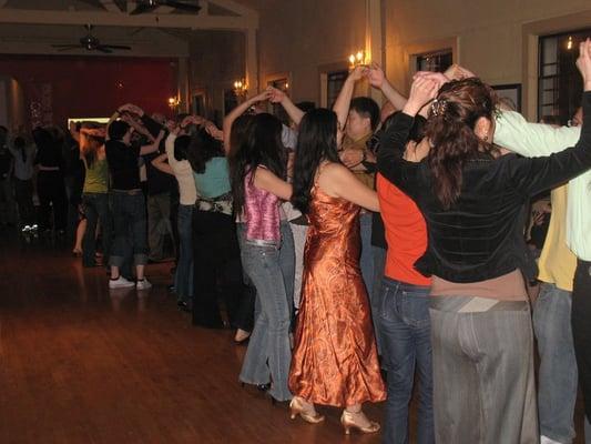 Practice makes Perfect- Students practice their moves in a very structured class that Josie Neglia teaches