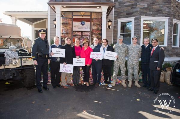 All Wellesley Public Schools, Wellesley Fire and Police Chiefs, National guards, and Drs. Ali & Ali