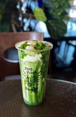 Uji matcha Jade.