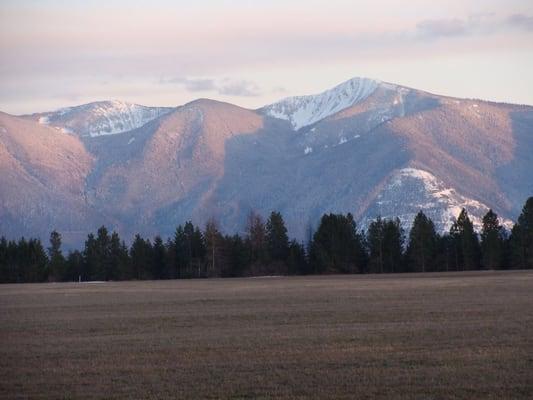 A view of Idahoan mountains.