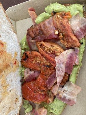 Bacon Avocado Tomato Sandwich