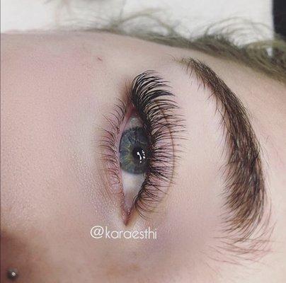 Hybrid (mixed) lashes