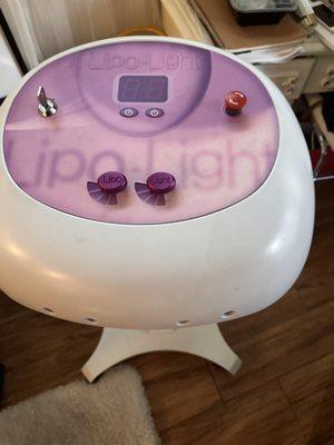 Lipolight machine for weight lost