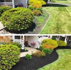 A mulching job we have done