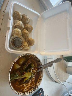 Dumplings, Hot & sour soup