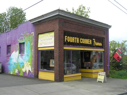 Fourth Corner Frames , 311 W Holly St (across from Rocket Donuts)