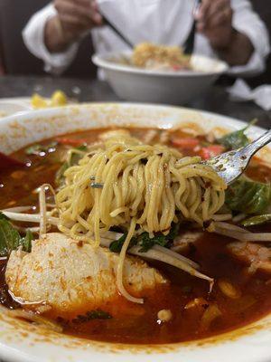 H7. Seafood Egg Noodle Soup