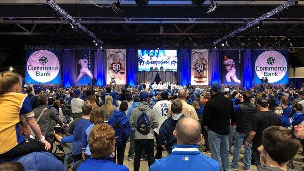 Kansas City Royals Annual Fanfest - the main stage