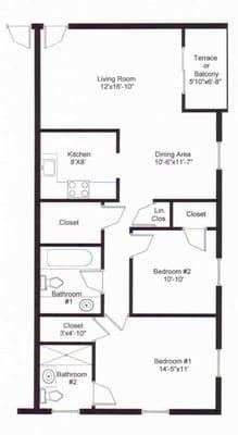 2BR layout