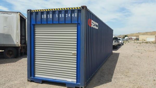 Storage containers perfectly sized.