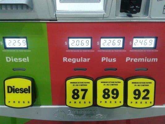 Cheapest gas in Bradenton!! SR64 near I- 75 across the street from Walgreens! Opening day!