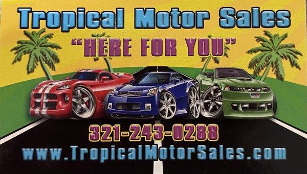 Tropical Motor Sales