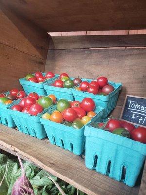 Cherry tomatoes are in stock! Delicious