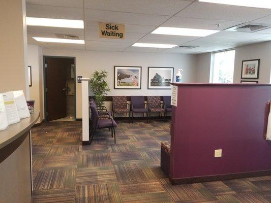 Sick waiting room-Centennial office