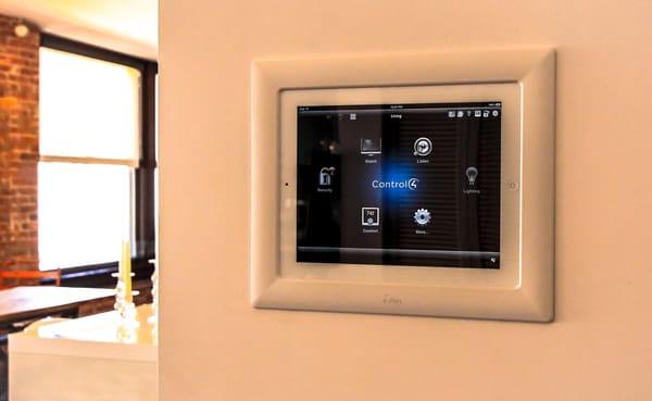 Control4 In-Wall iPad