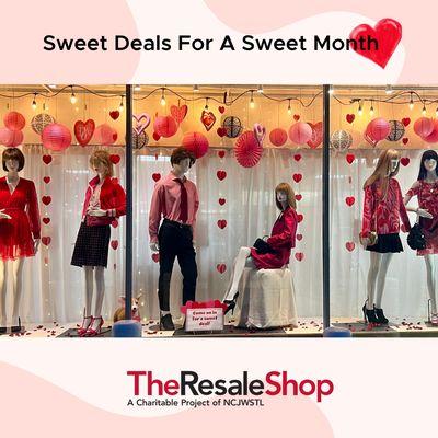 Stop by for a sweet deal at The Resale Shop.