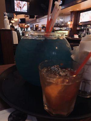 Fishbowl Something Something (Lol) and Old Fashioned (My Go-To Drink)