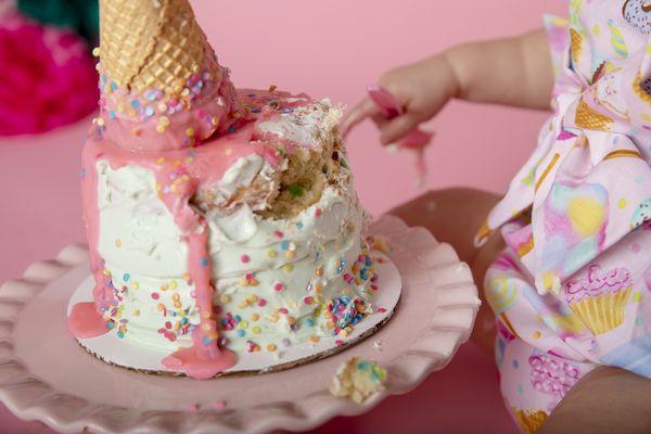 Ice cream cake smash! Spring 2018