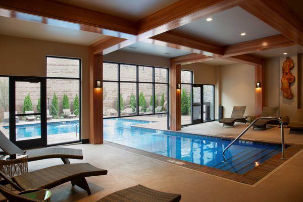 Indoor/Outdoor Salt Water Pool