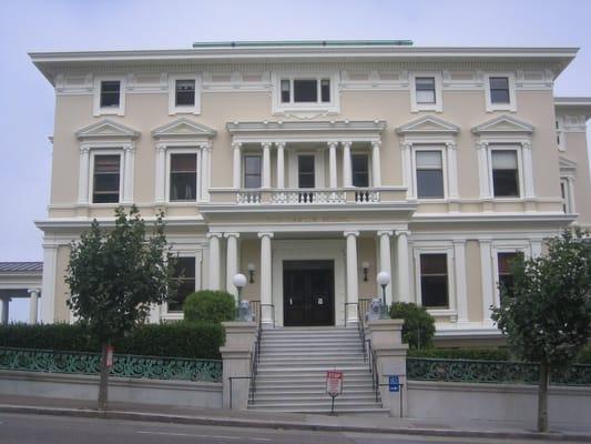 Hamlin Mansion on Broadway and Webster, San Francsco, CA