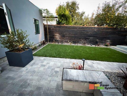 Backyard small space transformation