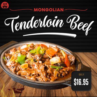 Mongolian Tenderloin Beef