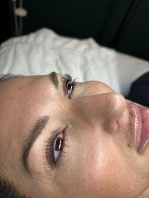 Gorgeous lash lift for a gorgeous face!