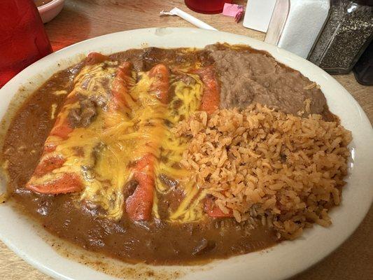 Enchilada Plate (cheese)