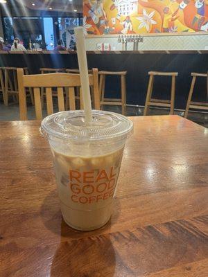 Iced Maple Latte