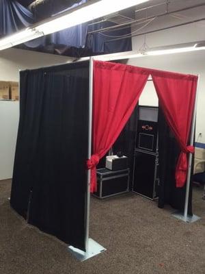 Fully enclosed Photo Booth