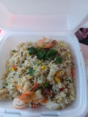 Shrimp fried rice