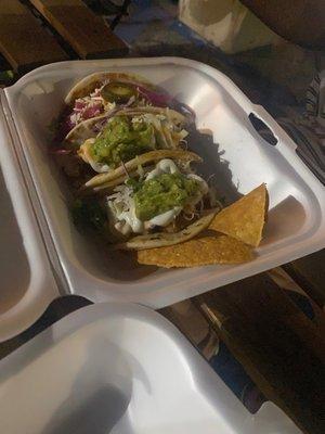 Fish and Steak Tacos