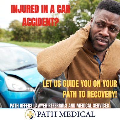 Our highly trained medical staff will get you back on your feet after your auto-accident.