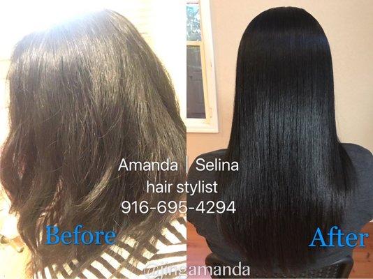 Chemical Straightening