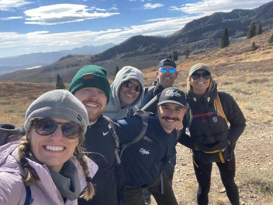 Great hike and mountain top yoga