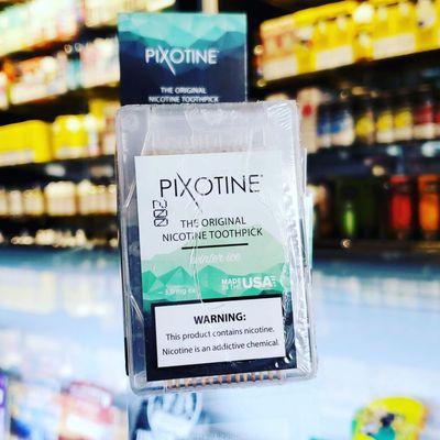 Pixotine Nicotine Toothpick Winter Ice Flavor
@pixotine 
in stock at
XS Vapor Craft Beer Bar & Lounge